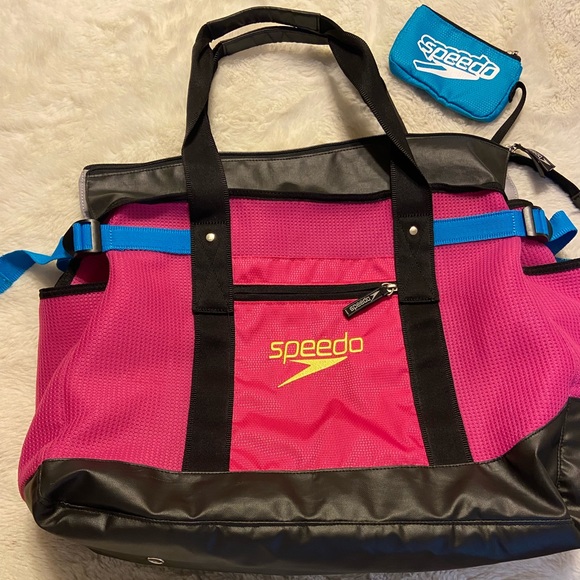 Speedo Bags Speedo Ventilator 4l Fuchsiablue Beach Swim Tote